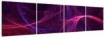 Mivali Tabloul abstract cu linii curbe, din patru bucăți 160x40 cm (V020138V16040)