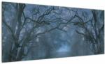 Mivali Tablou - Pădurea în ceață, dintr-o bucată 100x40 cm (V022986V10040)