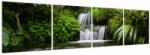 Mivali Tablou - Cascade, din patru bucăți 160x40 cm (V024107V16040)