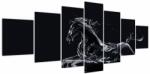 Mivali Tablou - Cal și apă, din șapte bucăți 210x100 cm (V023716V210100)