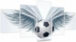 Mivali Tablou - Balon cu aripi, din cinci bucăți 150x80 cm (V023648V150805PCS)