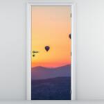 Mivali Fototapet pentru ușă - Baloane cu aer cald (D020237D95205)