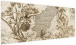 Mivali Tablou - Perete cu flori, dintr-o bucată 145x58 cm (V024085V14558)