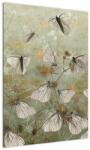 Mivali Tablou - Vintege fluturi, dintr-o bucată 50x70 cm (V022876V5070)