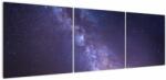 Mivali Tablou Cu privire la univers, din trei bucăți 150x50 cm (V022492V15050)