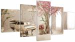 Mivali Tablou - Interior de vis cu pian, din cinci bucăți 150x80 cm (V022800V150805PCS)