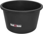 KOTARBAU Tavă de construcții 65l container rotund recipient de mortar (2809)