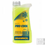 MANNOL 4414 Pro Cool motorkerékpár fagyálló (-40°C, sárga) 1L