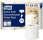 Tork Toalettpapír 4 rétegű kistekercses átmérő: 11, 8 cm 153 lap/tekercs 6 tekercs/csomag Extra Soft T4 Tork_110406 fehér (110406) - web24