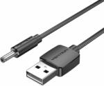 Vention CEXBF USB-A apa - DC 3, 5mm apa Töltőkábel - Fekete (1m) (CEXBF)