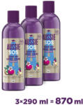 Aussie Save My length Hajsampon 3x290 ml - pelenka
