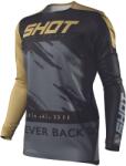 Shot Motocross tricou Shot Contact Draw negru și auriu lichidare (SHOSHOA0A-12B2-B01)