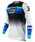 Shot Motocross tricou Shot Contact Story negru-alb-albastru lichidare (SHOA09-12B4-E01)