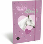 Ars Una Lovas/Wild Beauty Purple A/4 gumis dosszié (LI_2023_20131)