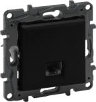 Legrand 863557 Niloé Step RJ45 Cat. 5E FTP aljzat, fekete (863557)