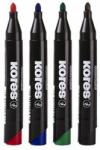 Kores Alkoholos marker, 3-5 mm, kúpos, KORES "K-Marker XP1", 4 különbözõ szín (4 db) (IK20943)