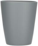 Kotarbau Ghiveci de flori din ceramică 12 cm gri mat (M211)