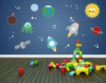 4 Decor Sticker Decorativ - Universul vast Decoratiune camera copii