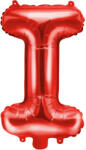 Partydeco Betű lufi 14" 35cm Piros fólia betű, I betű, csak levegővel tölthető (LUFI605110)