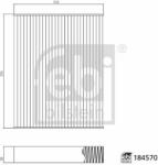 Febi Bilstein Filtru, aer habitaclu FEBI BILSTEIN 184570 (184570) - automobilus
