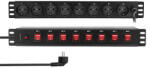 LogiLink 8 Plug Switch (PDU8D01)