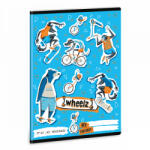 Ars Una Wheelz A/5 négyzetrácsos 32 lap (53632623)