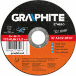 GRAPHITE 125 mm 57H690 Disc de taiere