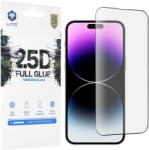 LITO Folie pentru iPhone 14 Pro Max - Lito 2.5D FullGlue Glass - Black (KF2310346) - vexio