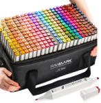 Rawmark Rawmark, PurePro, set 262 markere duble, cu carcasa, cu cerneala pe baza de alcool, multicolore