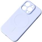  Carcasa Silicone Case MagSafe compatibila cu iPhone 14 Plus Light Blue (9145576278277)