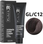 Black Professional Line Sintesis Color Cream - Tartós hajfesték Glam Colors Grigio Londra GL-C12 100ml
