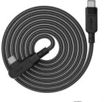  USB-C - USB-C Acefast C5-03 ferde kábel, 100 W, 2 m (fekete)
