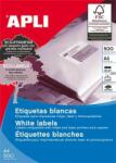 APLI Etikett, univerzális, 105x57 mm, APLI, 5000 etikett/csomag (500 lap)