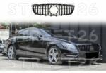 Tuning - Specials Grila Centrala compatibil cu Mercedes CLS C218 W218 (2010-2014) X218 Shooting Brake (2012-2014) GT-R Panamericana Design Negru (6741)