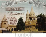  Budapest látványosságai hűtőmágnes 9x6, 5 cm - Halászbástya