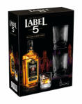 LABEL 5 Whisky Label 5 0.7L + 2 Pahare