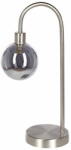 Beliani Ezüstszínű fém asztali lámpa 41 cm RAMIS