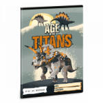 Ars Una Age of the Titans A/5 négyzetrácsos 32 lap (53632616)