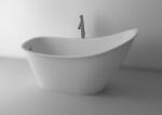Cast Marble Cada freestanding Cast Marble Bergamo 158x73 alba (624821161003)