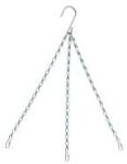 Nature galvanizált lánc 45 cm, fekete (6070143) (10000882)