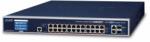 PLANET GS-6320-24UP2T2XV switch-uri Gestionate L3 Gigabit Ethernet (10/100/1000) Power over Ethernet (PoE) Suport 1.25U Albastru (GS-6320-24UP2T2XV)