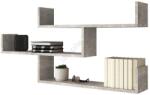 Mirjan24 Етажерка TRIO 55x119 см сив (MJ0072)
