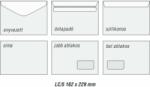  LC5 Boríték - Standard - 162x229 mm