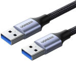 UGREEN USB3.0 kábel Male USB-A to Male USB-A UGREEN 2A, 0.5m (black)