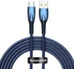 Baseus Glimmer USB - USB-C töltőkábel, 100W, 2m (kék)