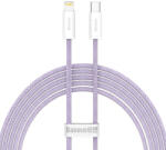 Baseus USB-C kábel a Lightning Baseus Dynamic Serieshez, 20 W, 2 m (lila)
