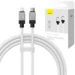 Baseus Fast Charging kábel Baseus USB-C to Coolplay Series 1m, 20W (white)