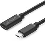 UGREEN Hosszabbító USB-C 3.1 UGREEN kábel, 4K, 60 W, 0, 5 m (fekete)