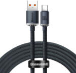 Baseus USB-kábel a USB-C Baseus Crystal Shine, 100W, 2m (Fekete)