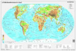 Stiefel A Föld domborzata térkép könyöklő (30807K)
